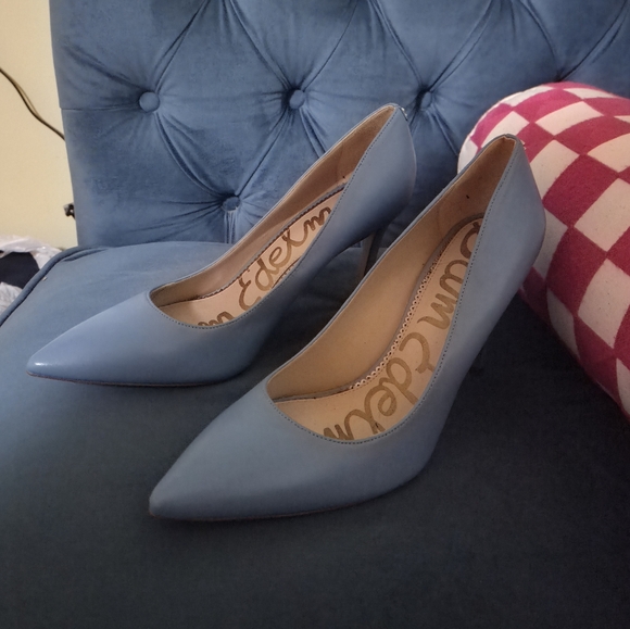 Sam Edelman Light Blue Heels - Picture 3 of 5